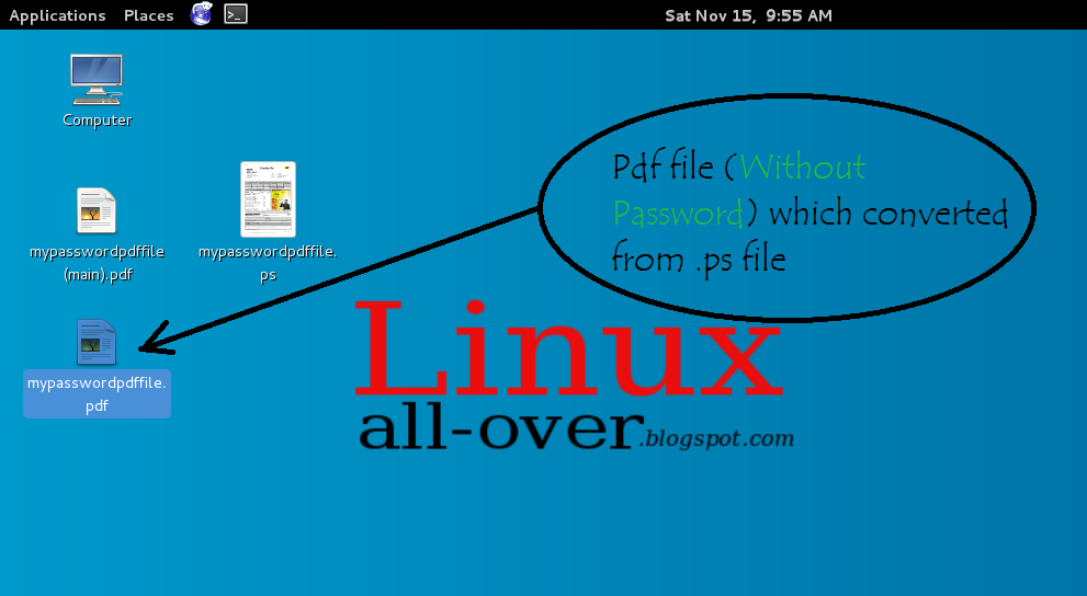 How to Remove PDF Password via Linux (Kali Linux) - Tech Sarjan