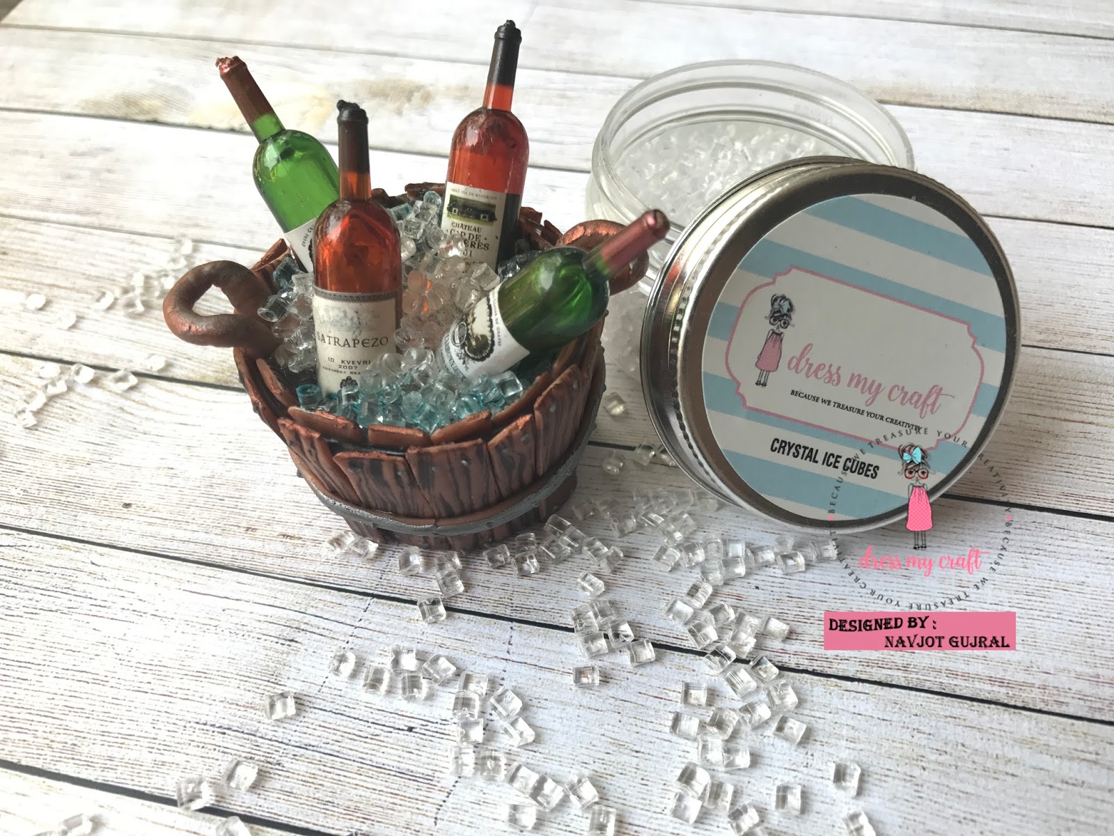 Dress My Craft: FUN WITH- Sparkling Dust, Crystal Ice Cubes ...