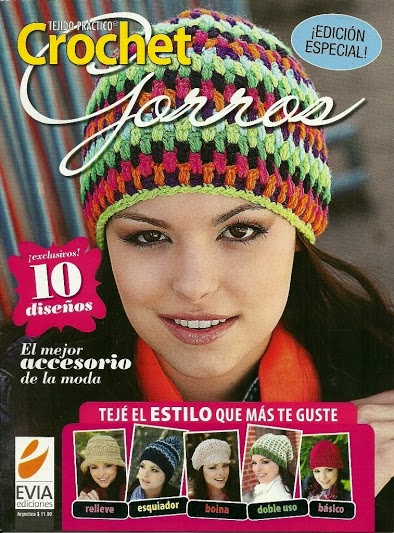 Revista De Crochet Para Este Ao 2016 Todo Patrones | gorros a crochet revista con varios modelos gratis todo Revista De Crochet Para Este Ao 2016 Todo Patrones | gorros a crochet revista con varios modelos gratis todo