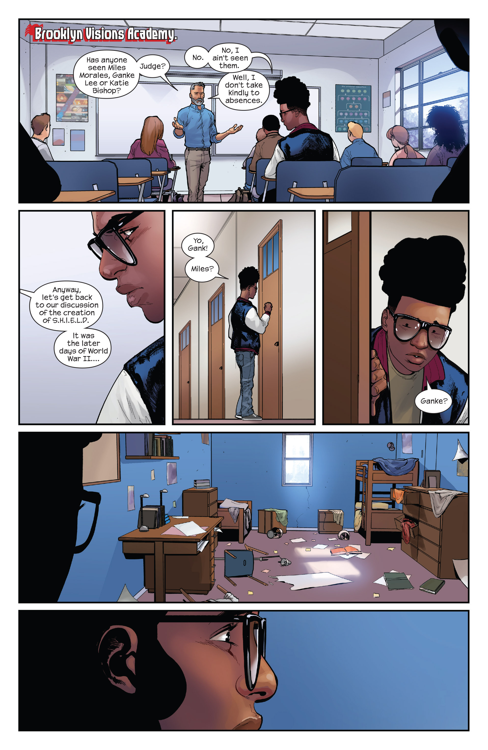 Miles Morales: Ultimate Spider-Man issue 12 - Page 3