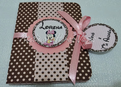 convite convitinho 1 aninho artesanal personalizado minnie