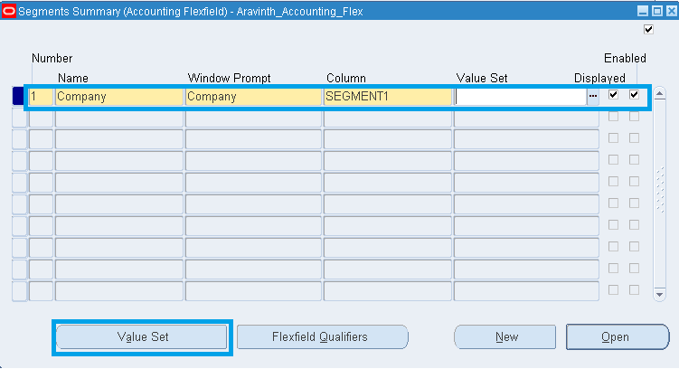 Chart Of Accounts In Oracle Apps R12