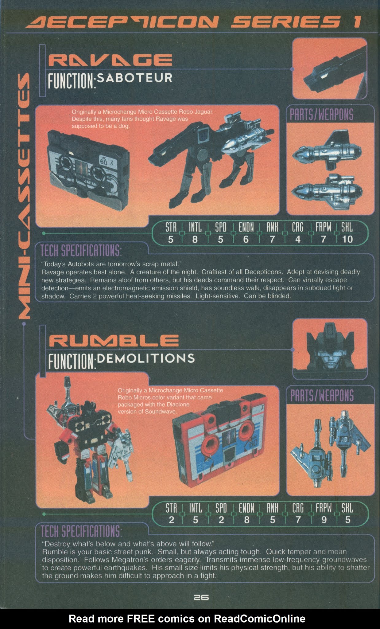 Read online Cybertronian: An Unofficial Transformers Recognition Guide comic -  Issue #1 - 28
