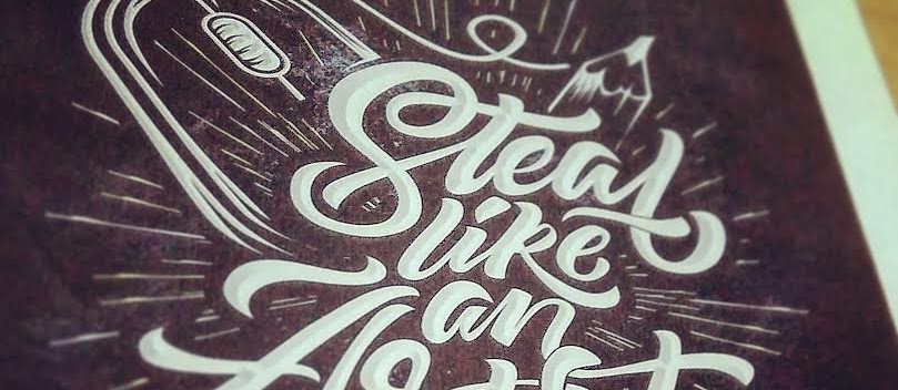 DIY project - Membuat Sendiri Poster Handwrite / Typography
