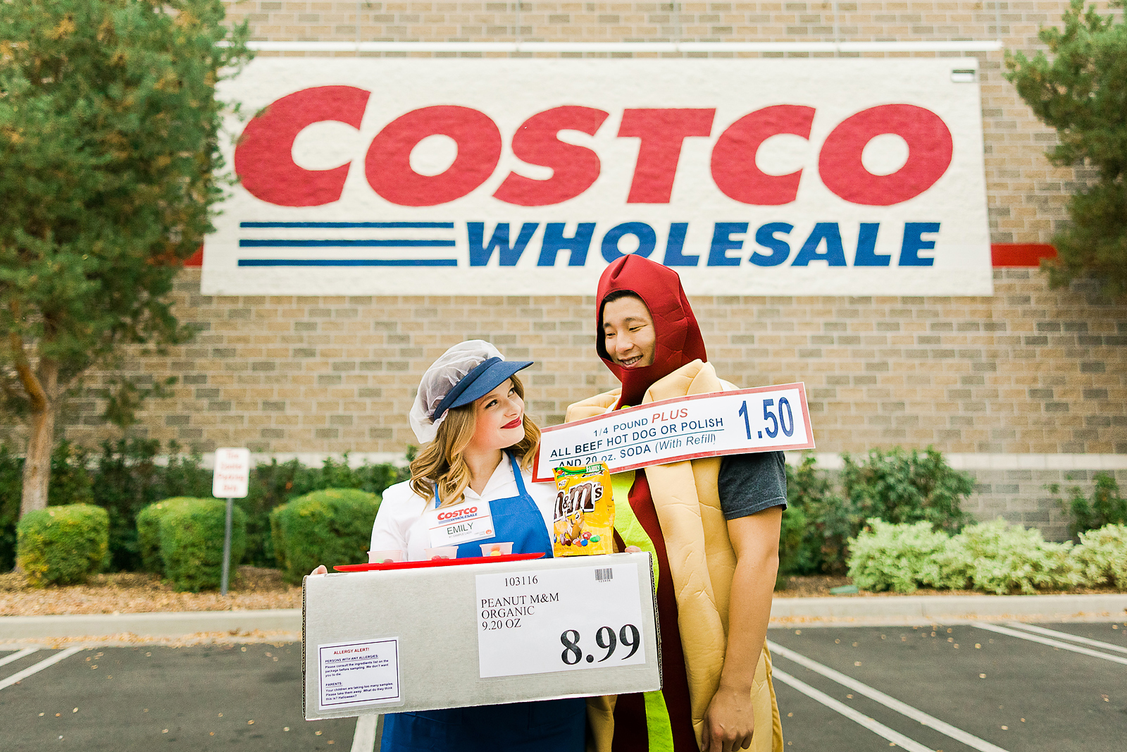 Costco Sample Lady Hotdog Halloween Costumes Emily Susan