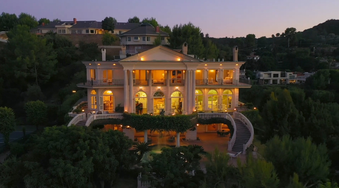 59 Interior Design Photos vs. Tour 3431 Caribeth Dr, Encino, CA Luxury Mansion