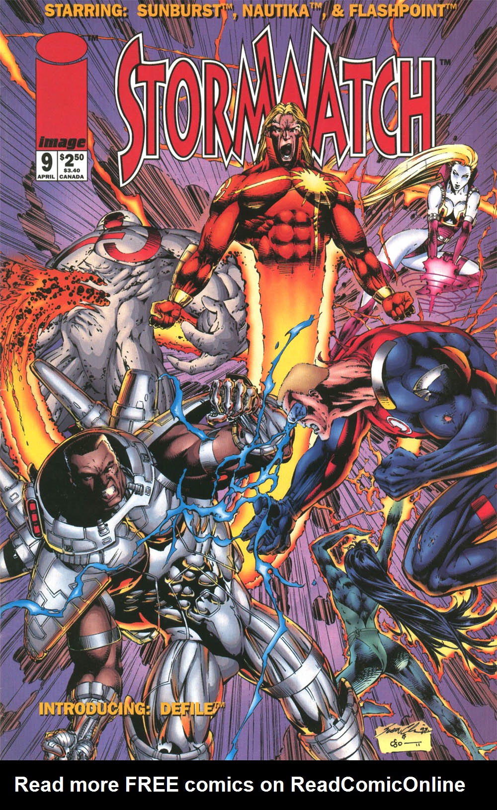 Read online Stormwatch (1993) comic -  Issue #9 - 2