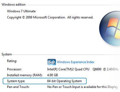 cara mengetahui 32 bit atau 64 bit di windows xp,cara mengetahui 32 bit atau 64 bit pada laptop,