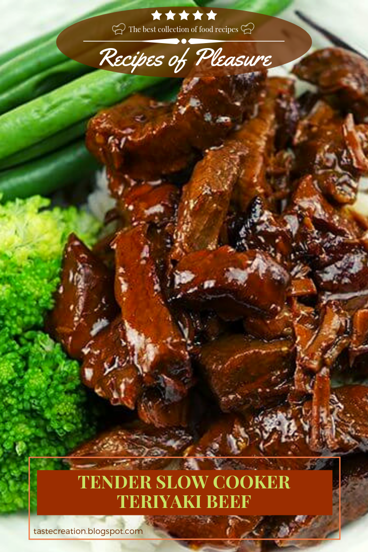 Tender Slow Cooker Teriyaki Beef