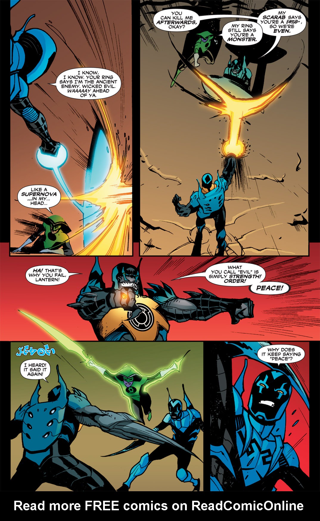 Read online Blue Beetle (2006) comic -  Issue #20 - 14