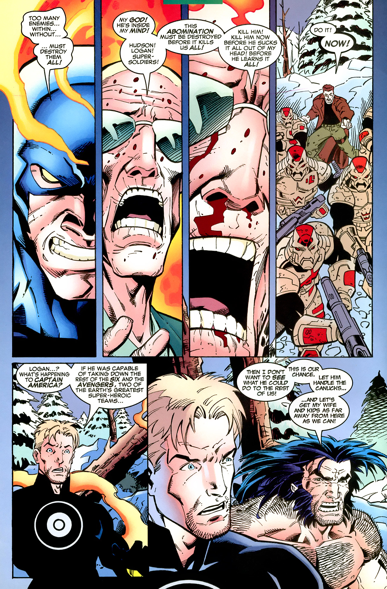 Read online Mutant X comic -  Issue #31 - 7