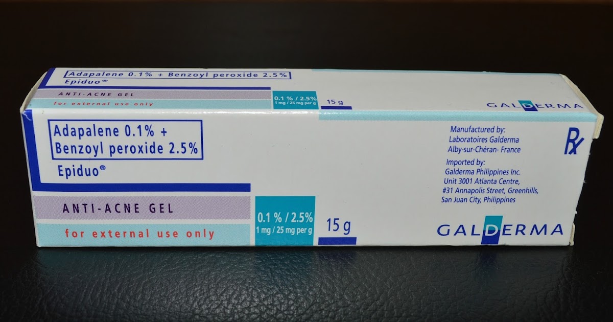 acne cream epiduo