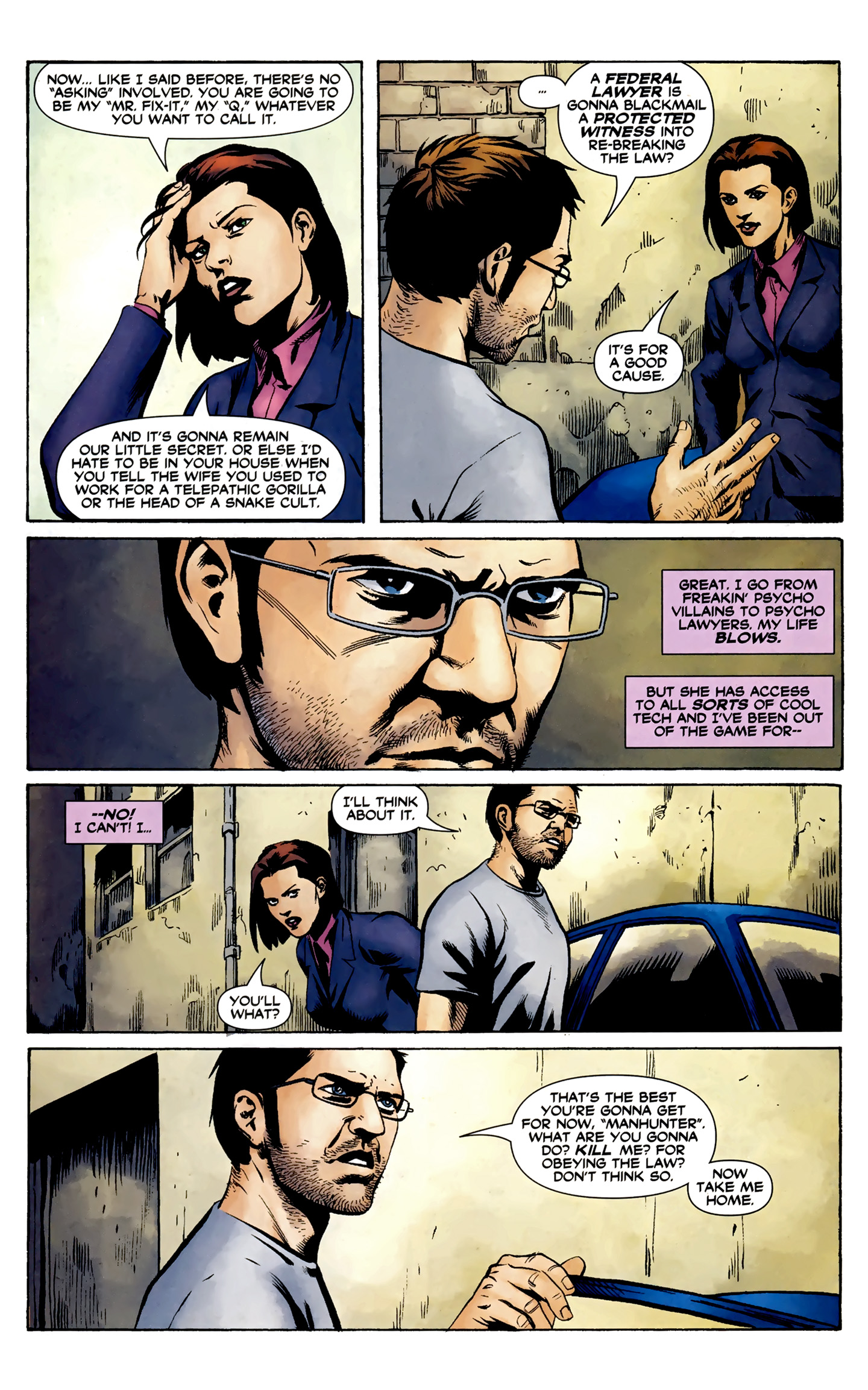 Read online Manhunter (2004) comic -  Issue #4 - 15