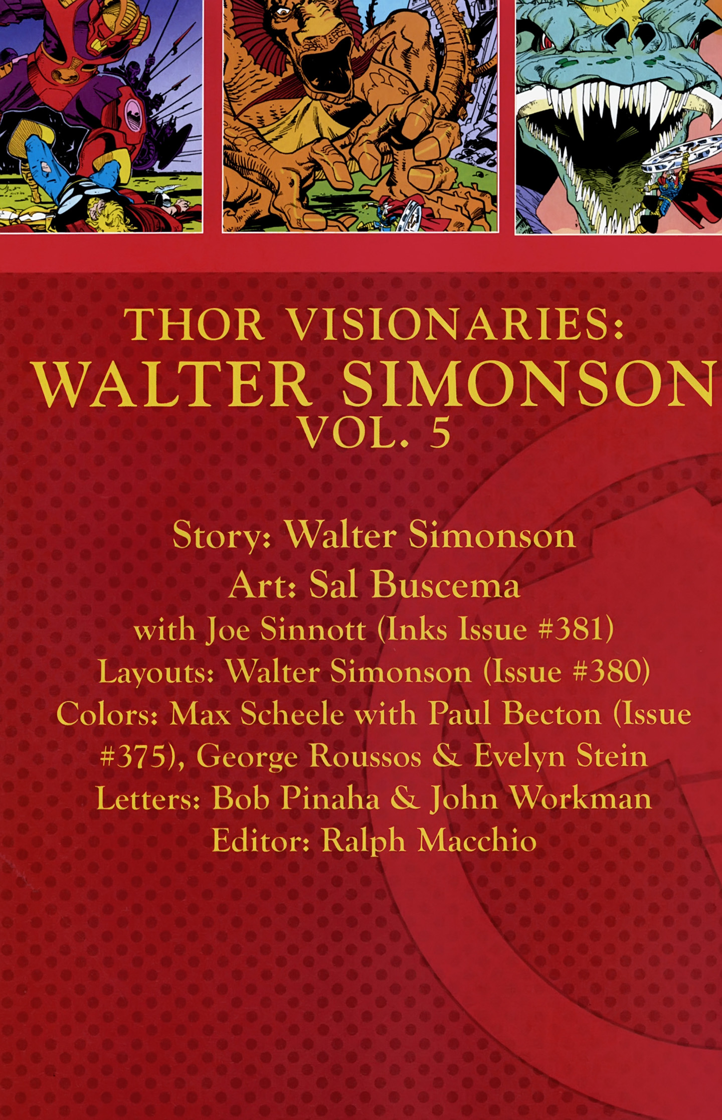 Read online Thor Visionaries: Walter Simonson comic -  Issue # TPB 5 - 4