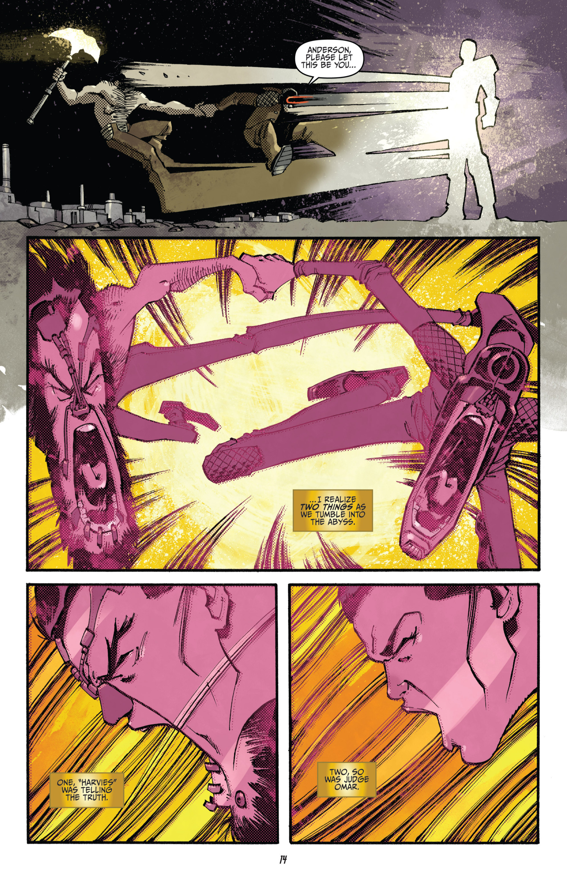 Read online Judge Dredd (2012) comic -  Issue #18 - 16
