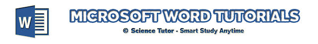  MICROSOFT WORD TUTORIALS