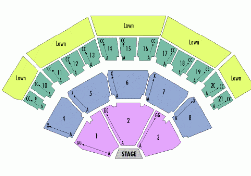 Cadence Amphitheater Seating Chart