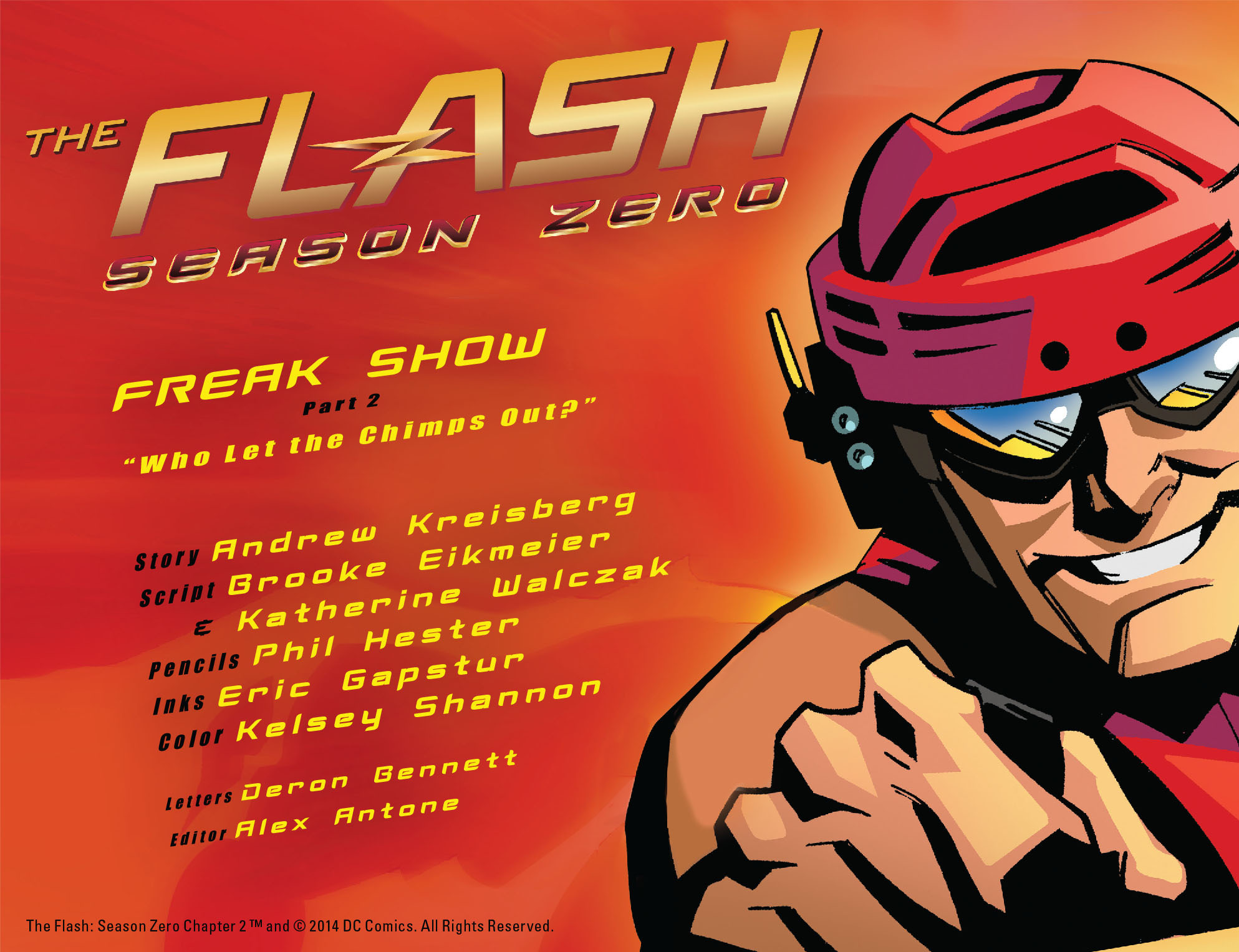 Read online The Flash: Season Zero [I] comic -  Issue #2 - 2