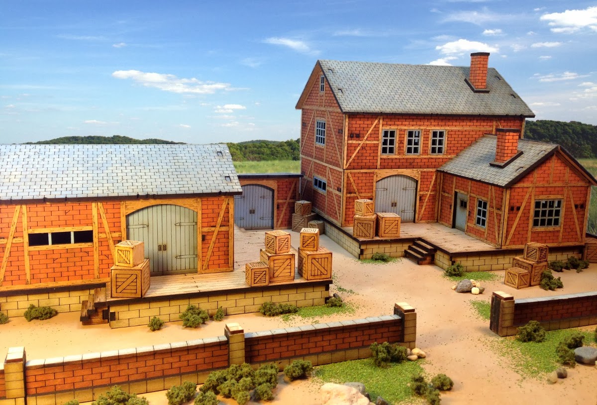 Jay's Wargaming Madness Top Notch Buildings Crescent Root Studio Terrain