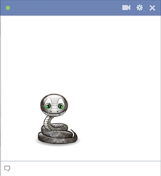 Facebook Snake Emoticon