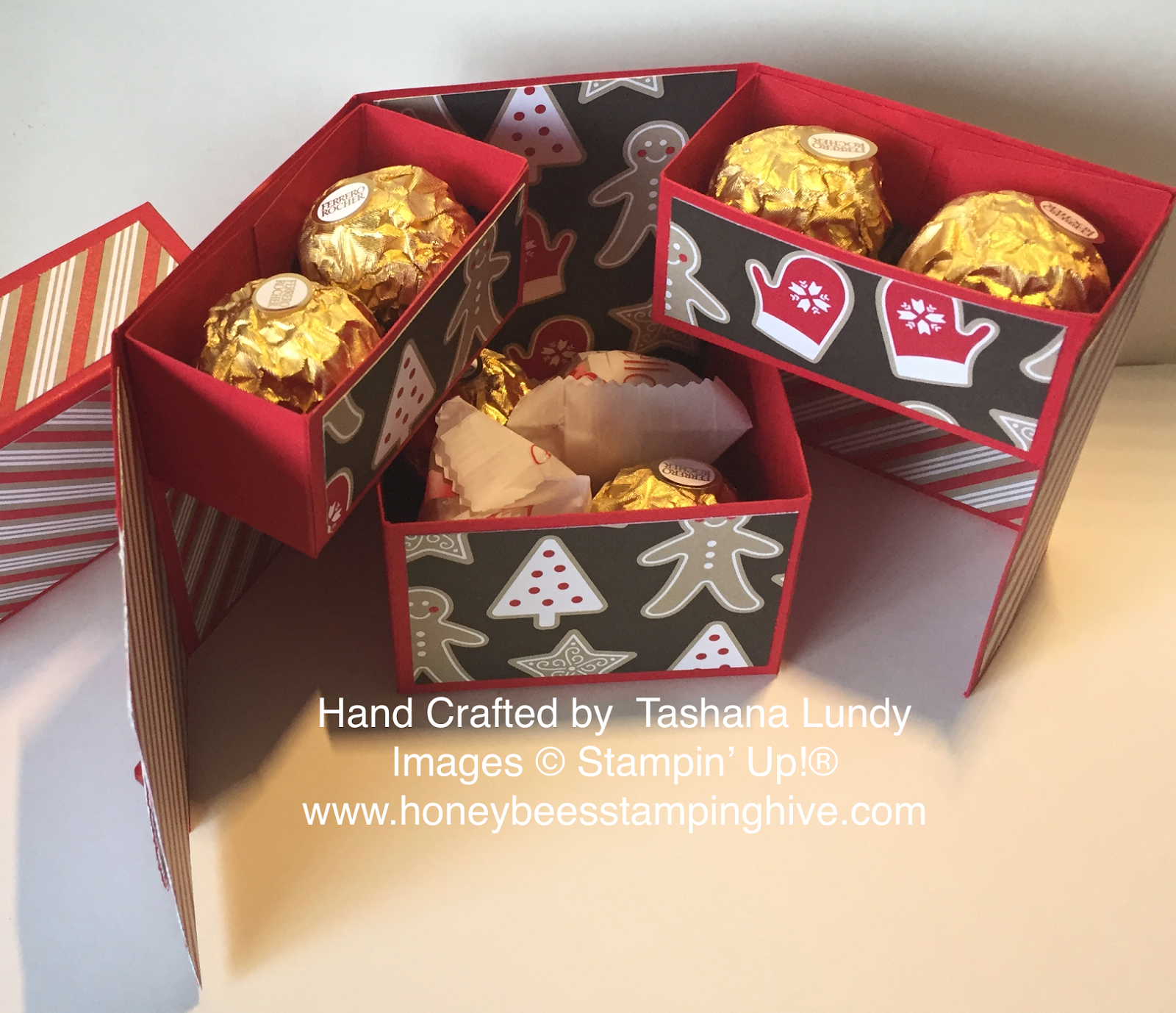 ` Stacked Boxes with Lid and Instructions