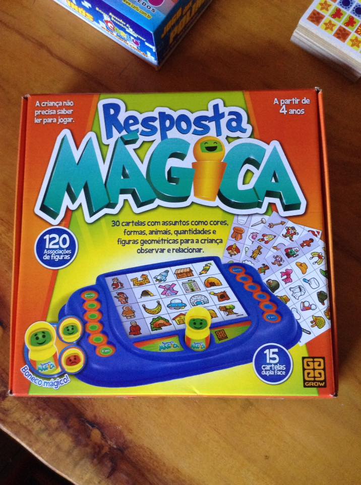 Jogo Educativo Para Crianças Resposta Mágica - Grow - Jogos de