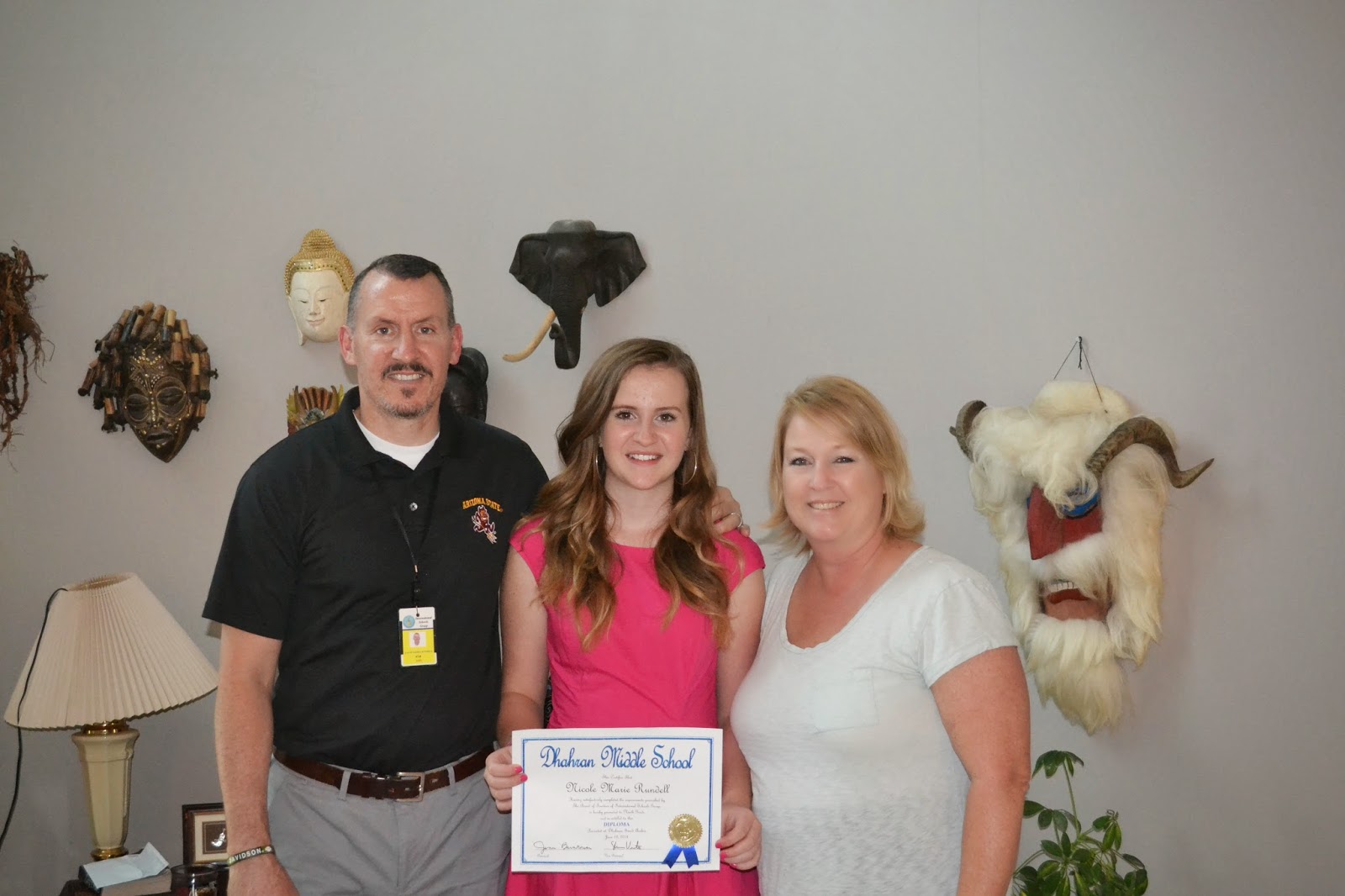 The Rundell Family: Nicole's 8th Grade Graduation
