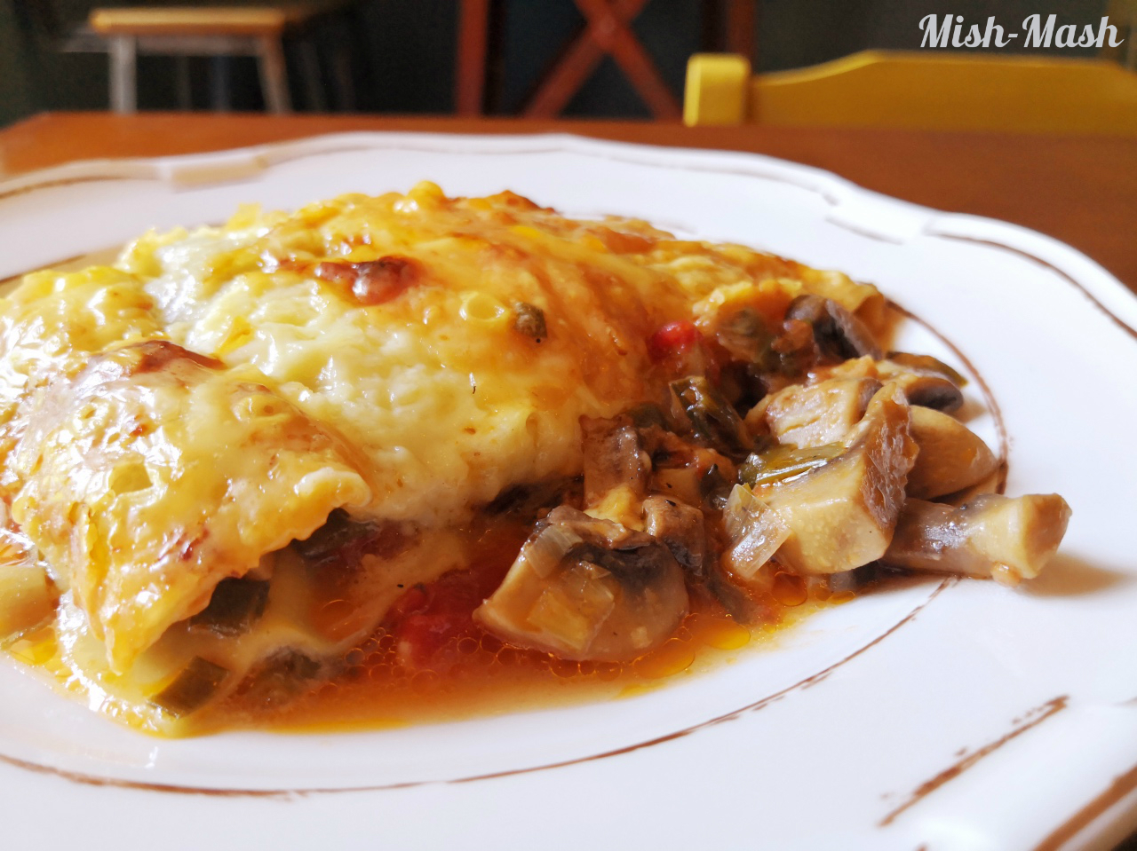 Лазаня с гъби - Mish-Mash