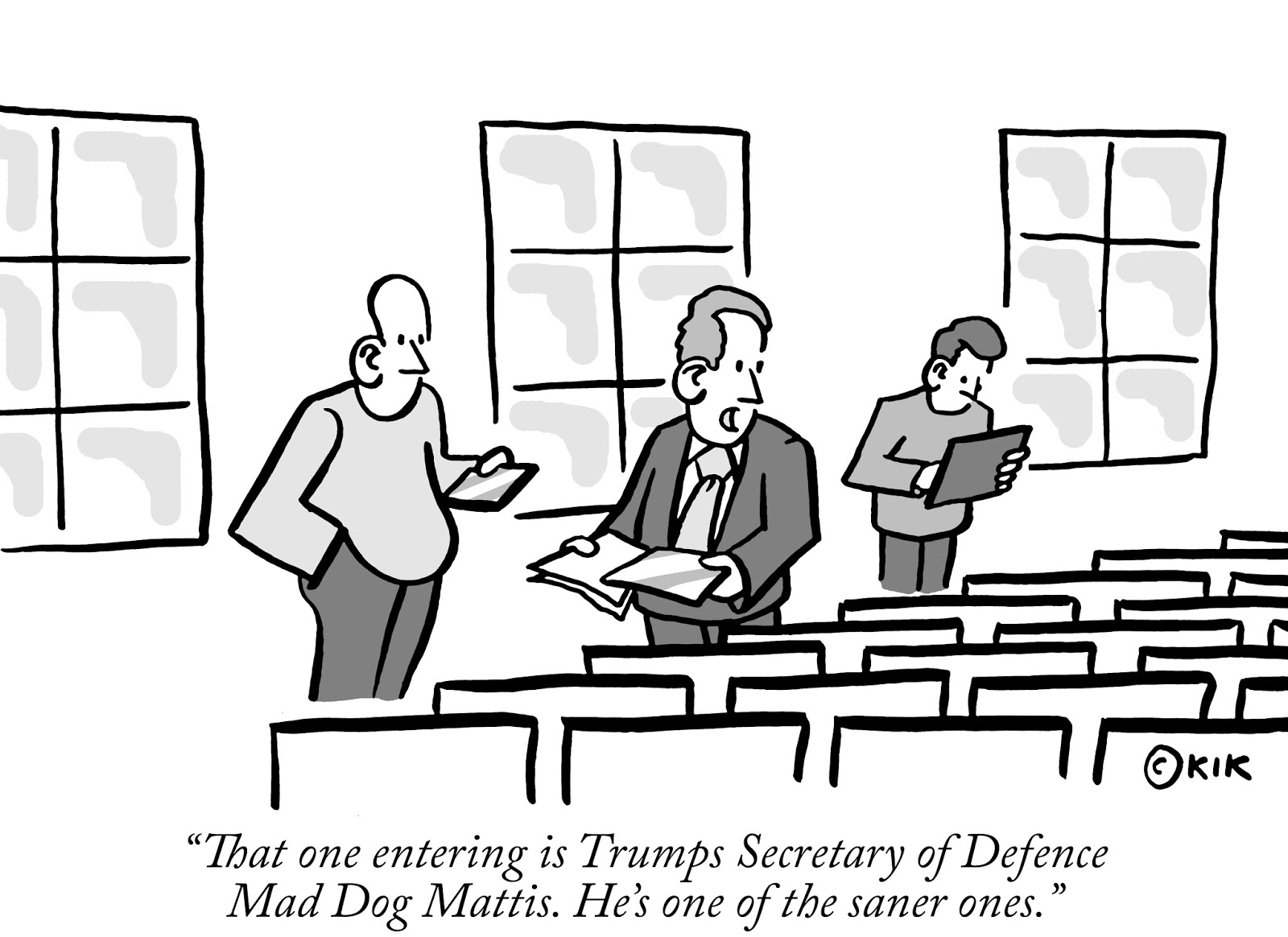 Secretary of Defence Mad Dog Mattis