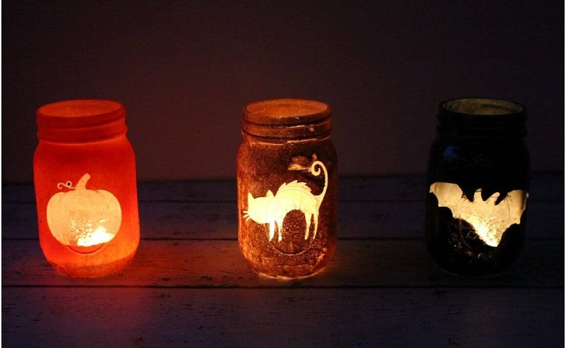 Mason Jar Luminaries
