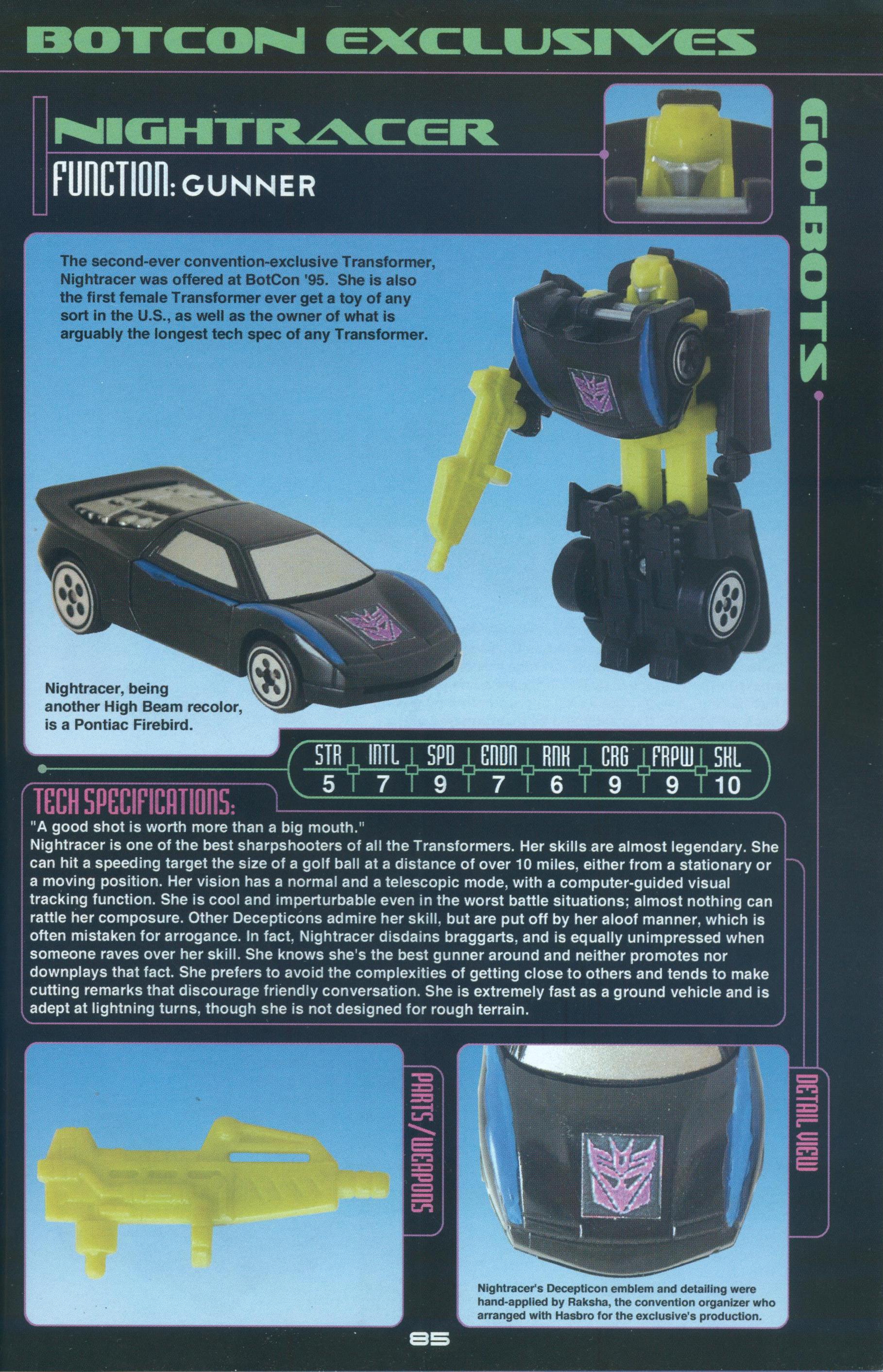 Read online Cybertronian: An Unofficial Transformers Recognition Guide comic -  Issue #6 - 87