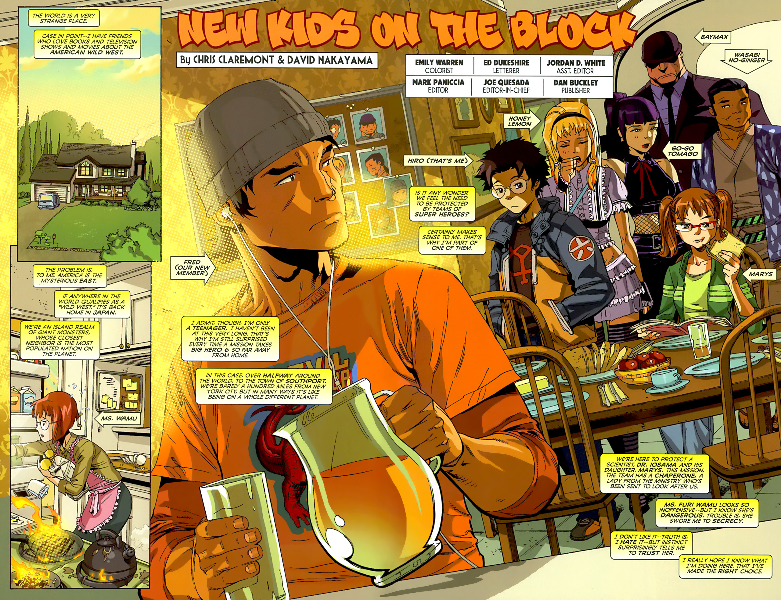 Big Hero 6 2008 Issue 2 | Read Big Hero 6 2008 Issue 2 comic online in high  quality. Read Full Comic online for free - Read comics online in high  quality .