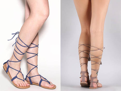 Sepatu Wanita Model Flat Bertali Sepatu wanita trend 2016