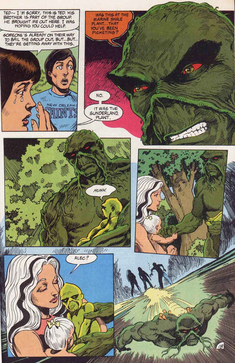 Swamp Thing (1982) Issue #95 #103 - English 19