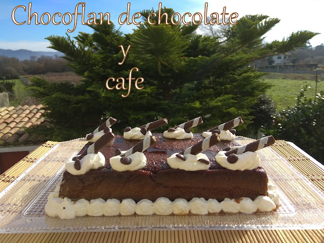 Chocoflan De  Chocolate Y Cafe
