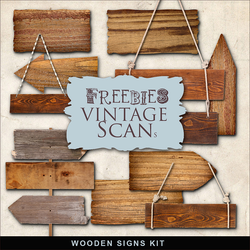 Freebies Wooden Signs Kit