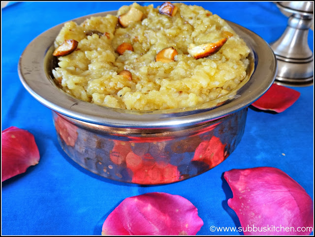 Sweet Rice Pongal / Sakkarai Pongal Sweet Rice Pongal / Sakkarai Pongal
