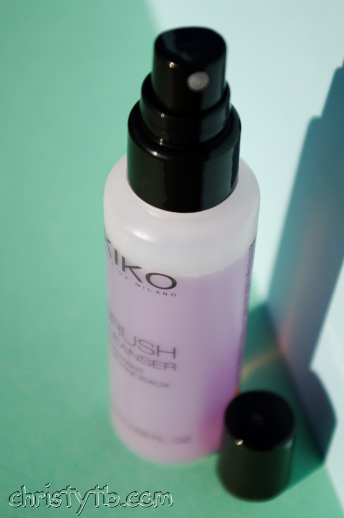 Christytb KIKO кистькарандаш № 207 и средство для очищения кистей Brush Cleanser