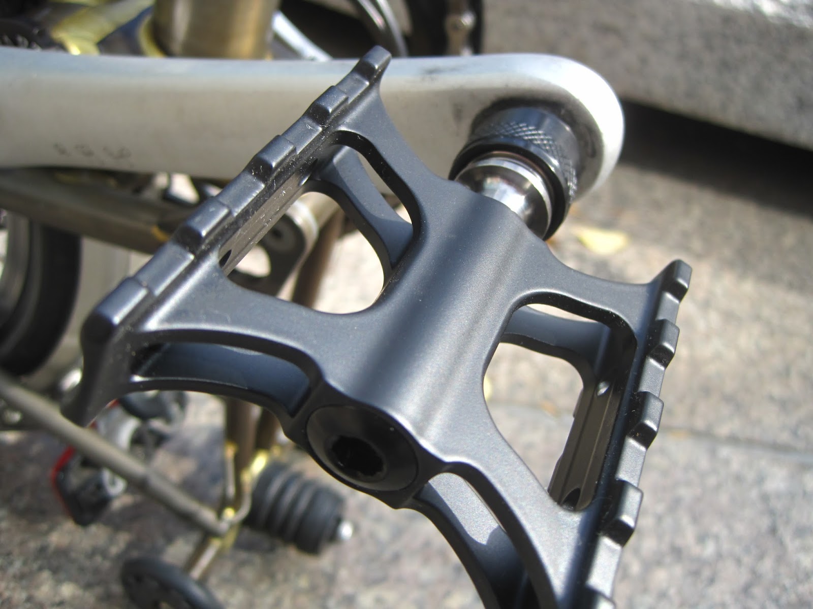 Brompton Anywhere to Go Brompfication QR Platform Pedals (Ultra light