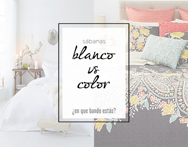 Blanco o color en las sábanas - homepersonalshopper