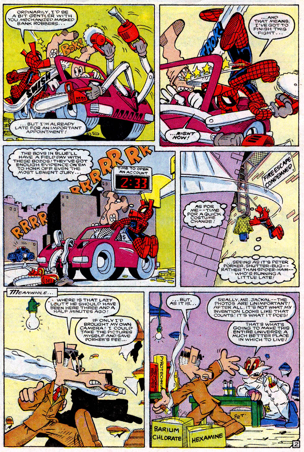 Read online Peter Porker, The Spectacular Spider-Ham comic -  Issue #7 - 3