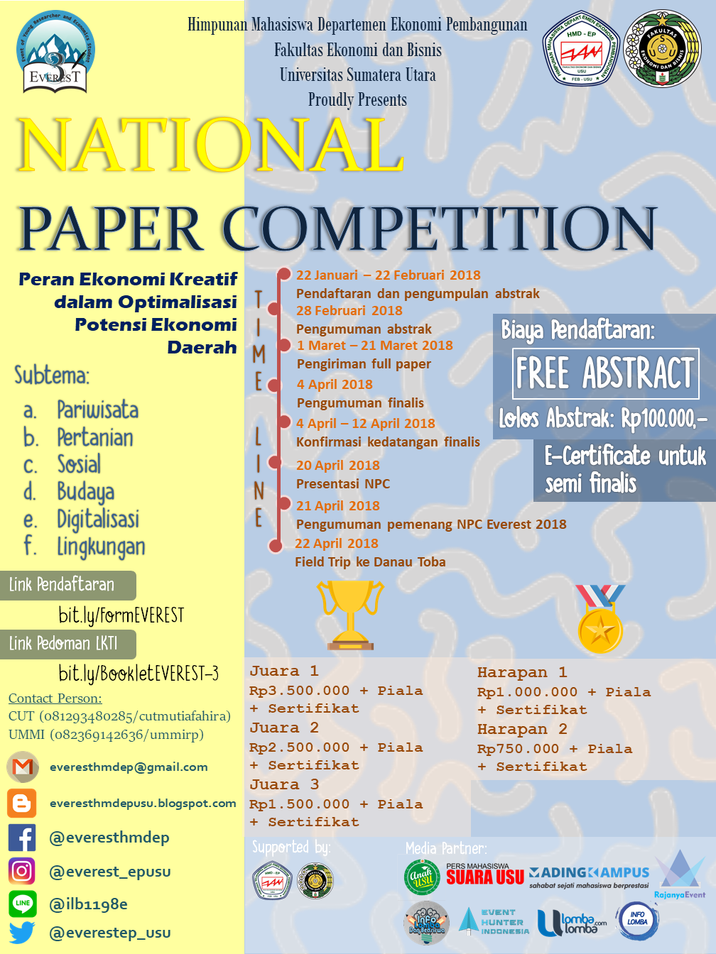 National Paper Competition EVEREST 3 Semoga Bisa Bermanfaat