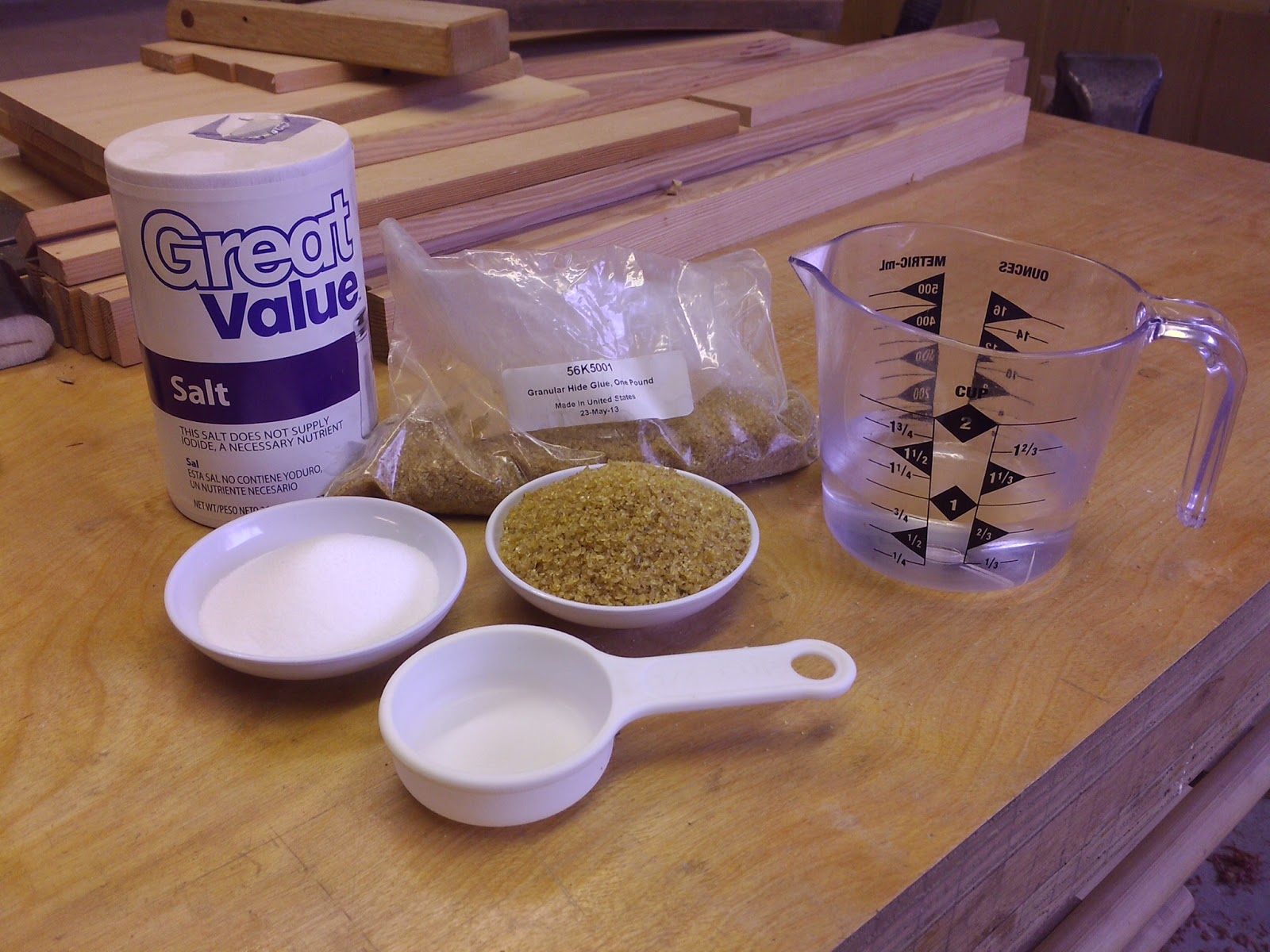 My peculiar nature The perfect glue Liquid hide glue success!