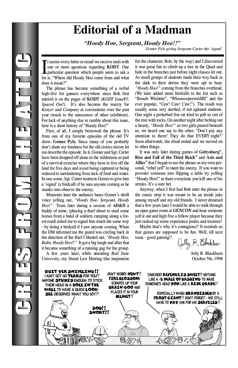 Read online Knights of the Dinner Table comic -  Issue #25 - 4