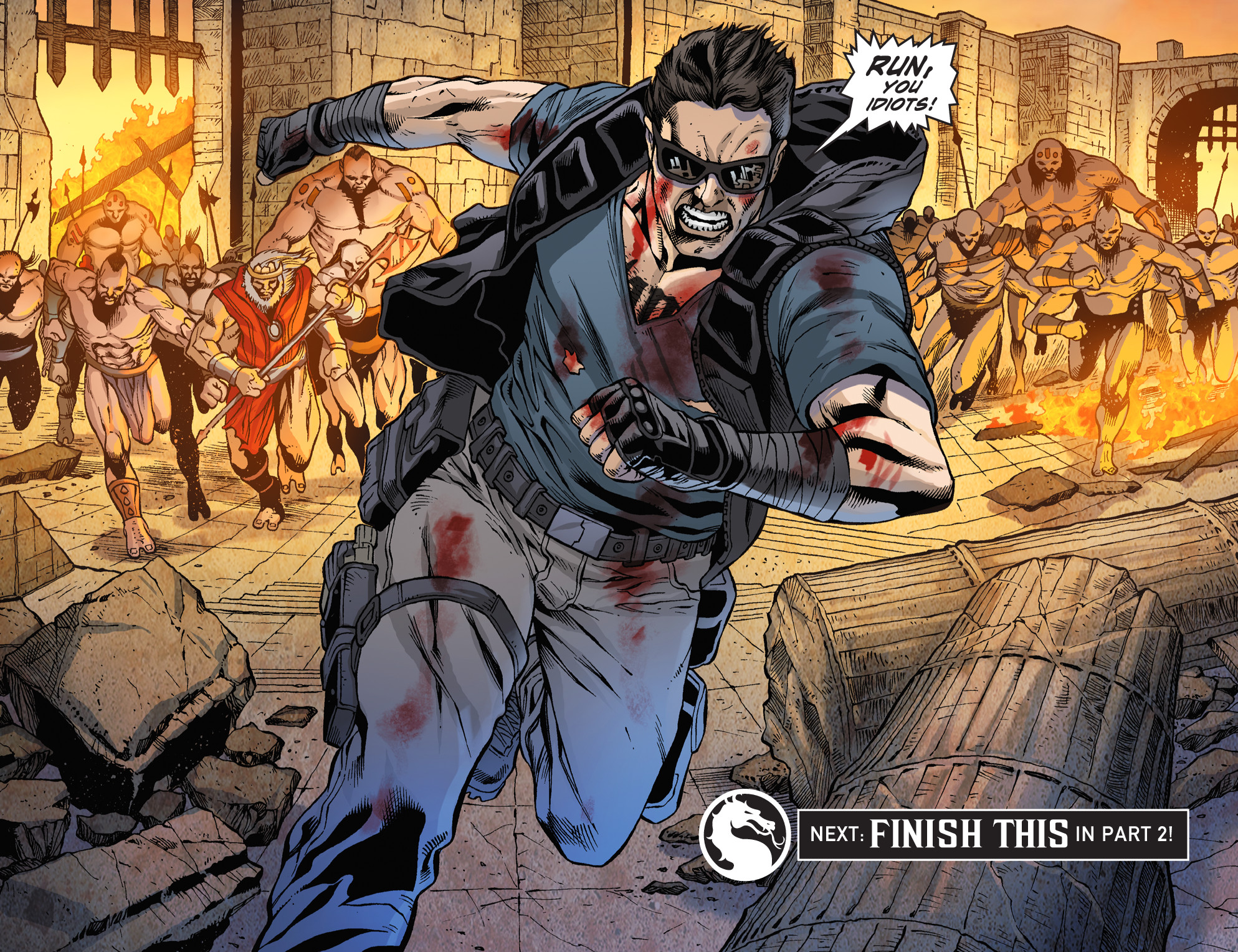 Read online Mortal Kombat X [I] comic -  Issue #17 - 23