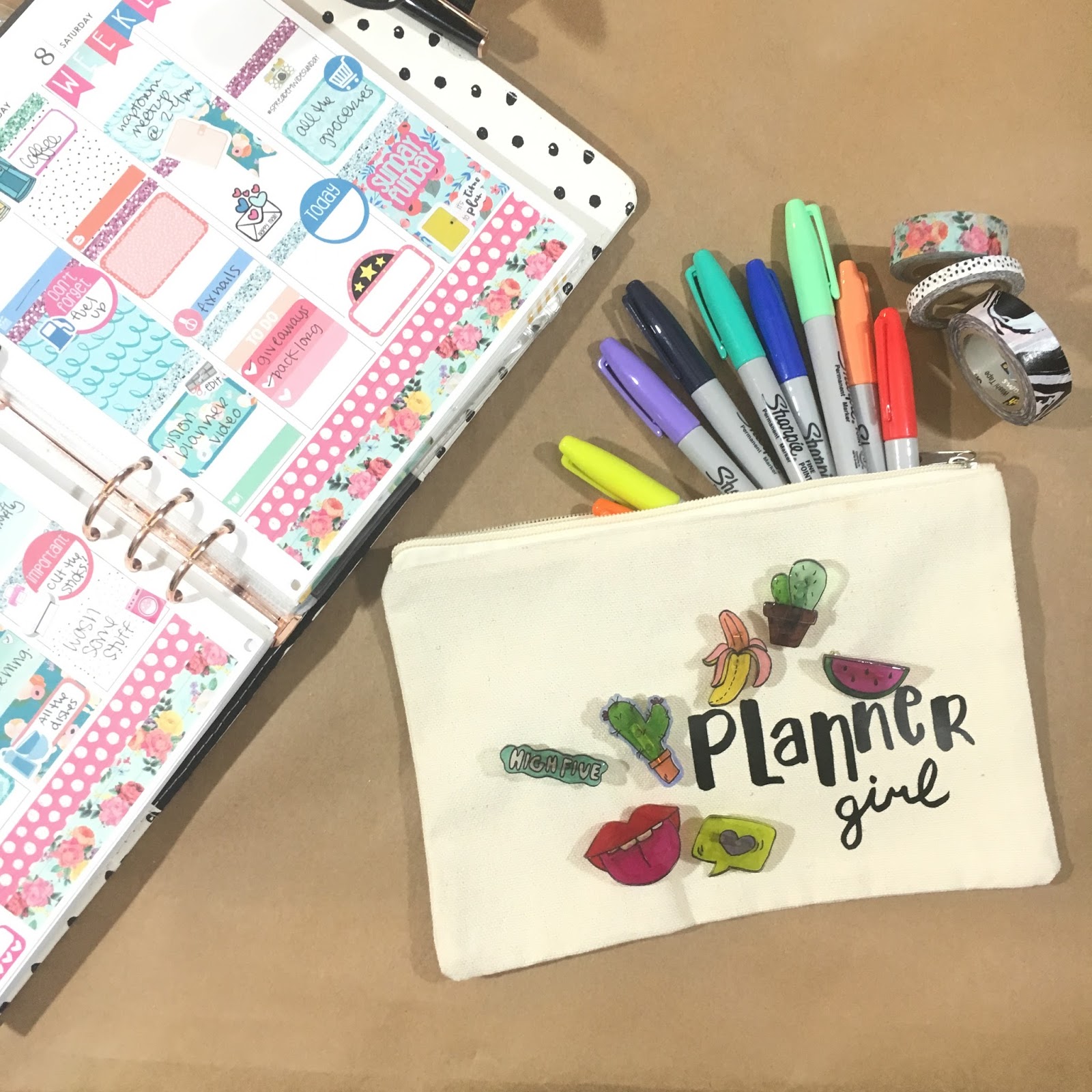 five sixteenths blog Make it Monday // DIY Faux Enamel Pins