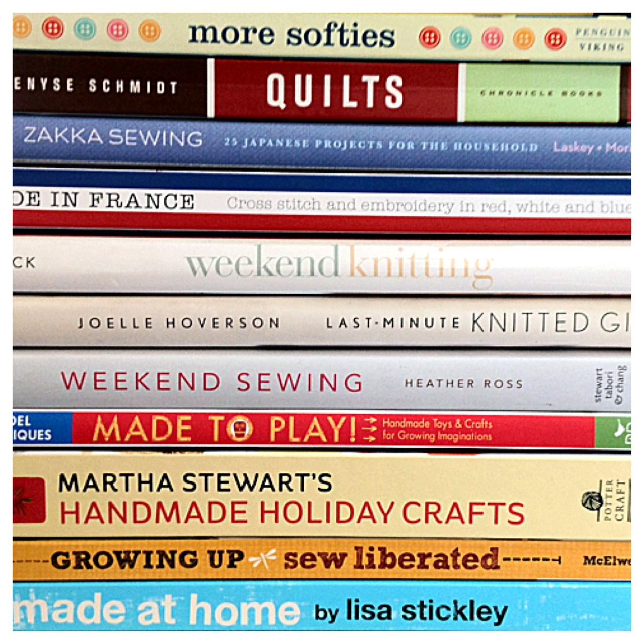 handmadelife CRAFT BOOK CHALLENGE