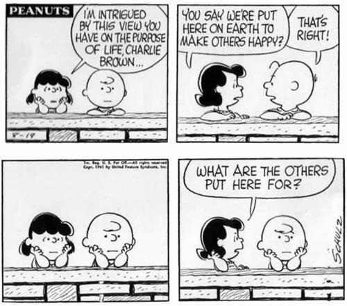 Charlie Brown y el propósito de la vida
