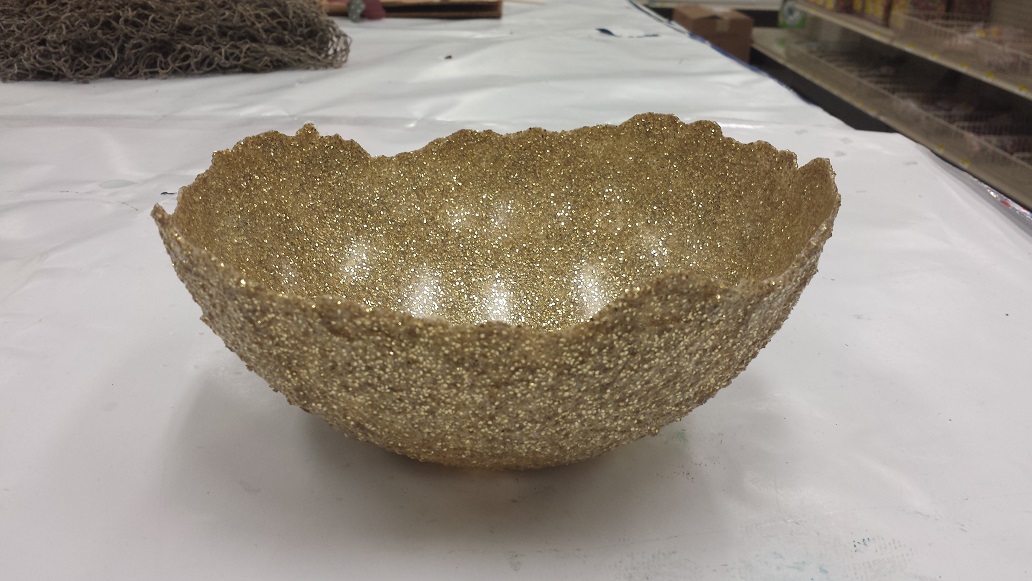 Ideas and Inspirations: Glitter Bowl