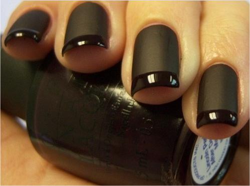 Glossy matte nails tips roberts kardashian emma kim seen think but 0hhshutup